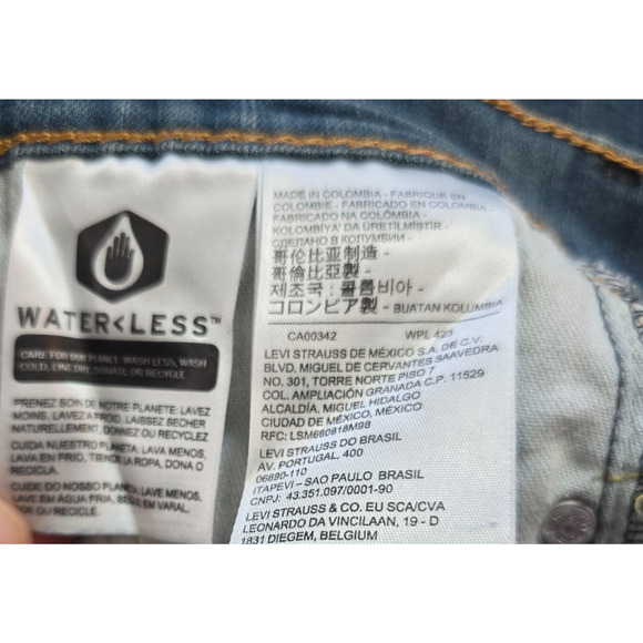 Levi's 511 Jeans Men's 30 x 32*** Blue Dark Wash Slim Fit - Picture 5 of 16